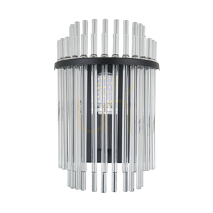 Italux Bonte vägglampa E14, mattsvart med klart glas WL-40929-1A-BK small 0