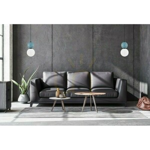 Italux Mastal pendellampa blå och svart 20 cm E27 PND-36603-1L-BK-BLU small 1