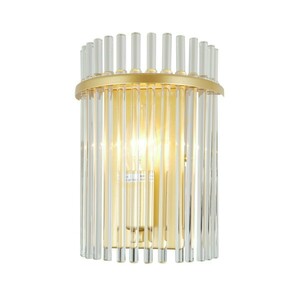 Vägglampa Italux Merto Guld Glas E14 WL-40930-1A-GD small 2