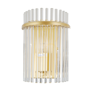 Vägglampa Italux Merto Guld Glas E14 WL-40930-1A-GD small 0