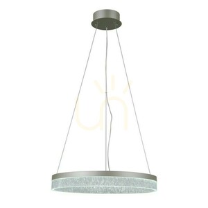 Italux Pantal LED-pendellampa, silverfärgad, 50 cm, PND-34533-M-SILV small 2