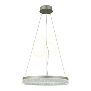 Italux Pantal LED-pendellampa, silverfärgad, 50 cm, PND-34533-M-SILV small 3