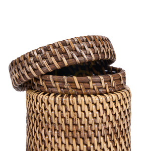 Rottingkorg naturbrun 9x9x12 cm Baskets small 2