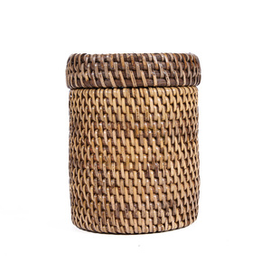 Rottingkorg naturbrun 9x9x12 cm Baskets small 5