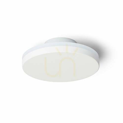 Kontrollera Rendl Vellamo rund LED-vägglampa, vit, indirekt ljus, 9,6 W 3000 K IP54