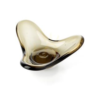 Ljusstake The Liquid Form rök 16,5 cm small 2