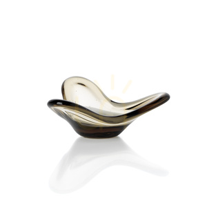 Ljusstake The Liquid Form rök 16,5 cm small 6