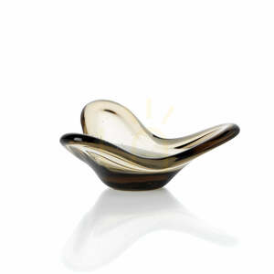Ljusstake The Liquid Form rök 16,5 cm small 0