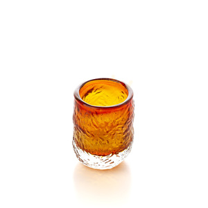 Tumbler i bärnsten glas 10,5 cm small 3