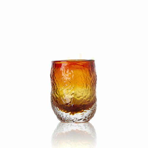 Kontrollera Tumbler i bärnsten glas 10,5 cm
