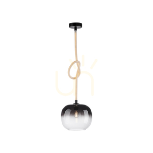 LUMA Pendellampa 2410-18 Svart 1xLED small 17