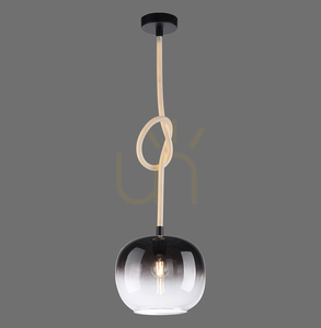 LUMA Pendellampa 2410-18 Svart 1xLED small 7