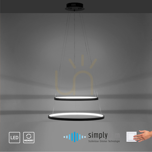CIRCLE Pendellampa 11525-13 Antracit 2xLED 9 CIRCLE Pendellampa 11525-13 Antracit 2xLED small 9
