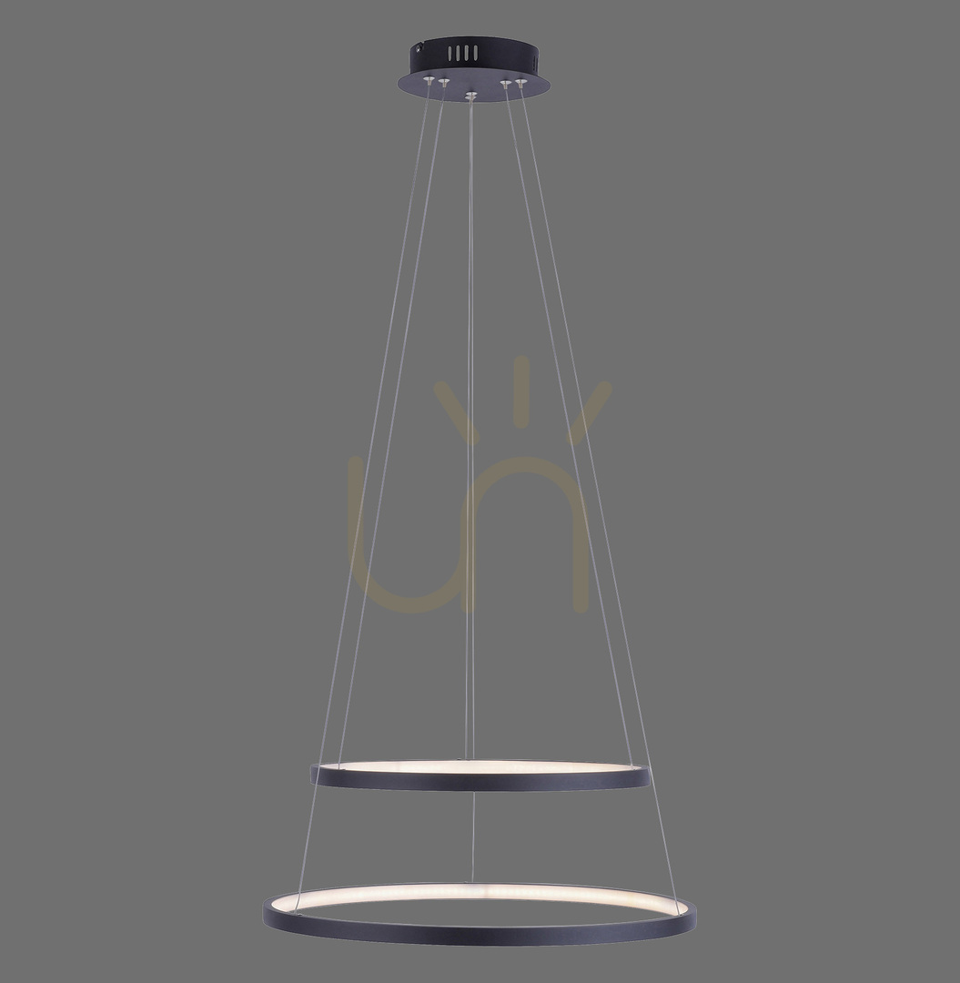 Kontrollera CIRCLE Pendellampa 11525-13 Antracit 2xLED CIRCLE Pendellampa 11525-13 Antracit 2xLED