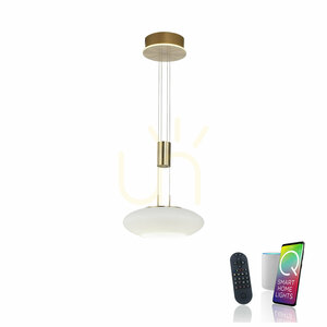 Q-ETIENNE 2075-60 Brun 2xLED taklampa 1 Q-ETIENNE 2075-60 Brun 2xLED taklampa small 1