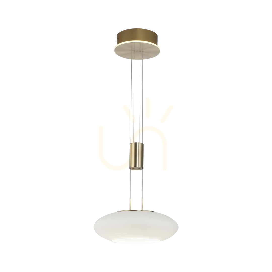 Utsikt Q-ETIENNE 2075-60 Brun 2xLED taklampa Q-ETIENNE 2075-60 Brun 2xLED taklampa