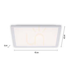 FLAT Plafond 12201-16 Vit 2xLED 7 FLAT Plafond 12201-16 Vit 2xLED small 7