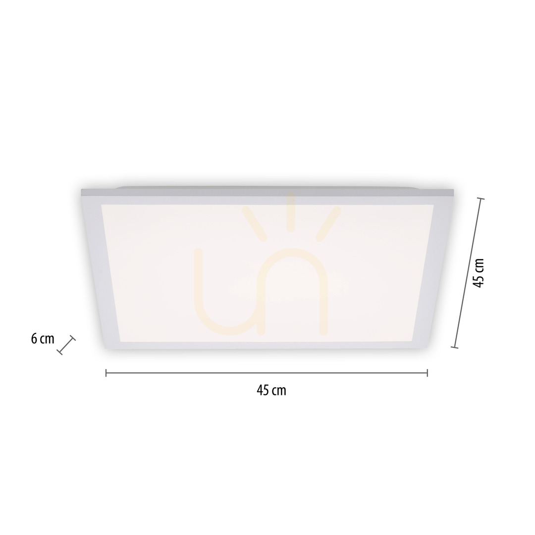 Förhandsvisning FLAT Plafond 12201-16 Vit 2xLED FLAT Plafond 12201-16 Vit 2xLED