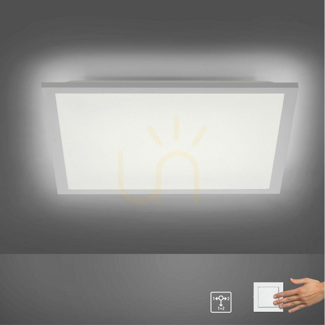Visa FLAT Plafond 12201-16 Vit 2xLED FLAT Plafond 12201-16 Vit 2xLED