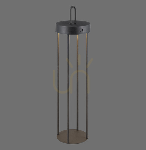 Kontrollera ANSELM Bordslampa 19301-18 Svart 1xLED