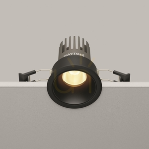 DIP infälld takarmatur DL115-10W-2.7K-B Maytoni small 3