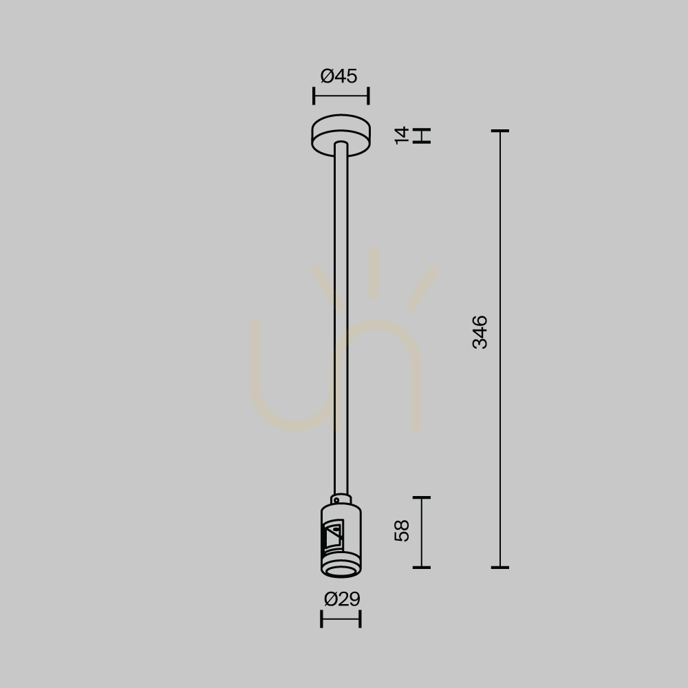 Visa FLARITY TRA158C-B1-B samlingsskenanslutning från Maytoni FLARITY TRA158C-B1-B samlingsskenanslutning från Maytoni