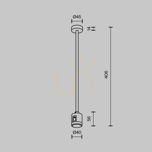 FLARITY TRA158C-IPCL1-B Maytoni fast anslutningsdon för samlingsskenor small 4