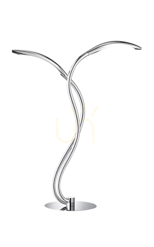 Kontrollera HAMPTON stående lampa i krom 8326-0201 Aviano
