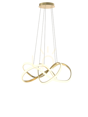 Kontrollera ARTE pendellampa i guld 7097-0115 Aviano