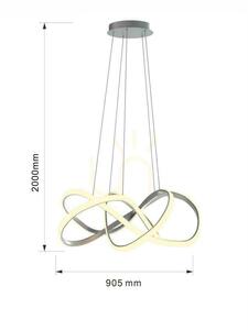 ARTE silverfärgad pendellampa 7097-0163 från Aviano 3 ARTE silverfärgad pendellampa 7097-0163 från Aviano small 3