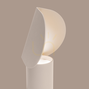 BISCUIT beige LED skrivbordslampa 3000K small 4