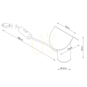 BISCUIT beige LED skrivbordslampa 3000K small 7