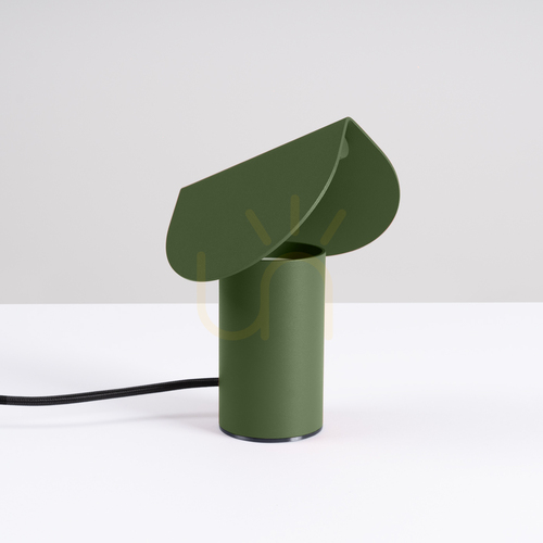 Kontrollera BISCUIT skrivbordslampa olivgrön LED 3000K