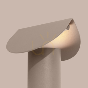 BISCUIT taupe LED skrivbordslampa 3000K small 5
