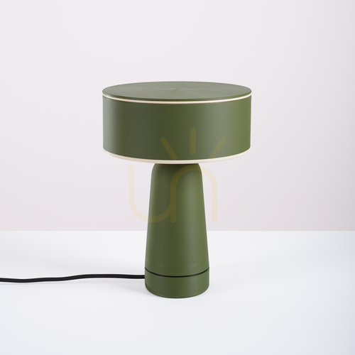 Kontrollera AXO skrivbordslampa olivgrön