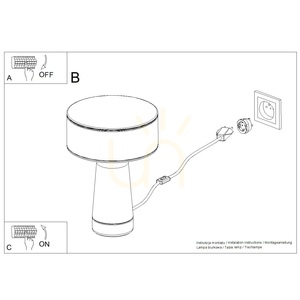 AXO skrivbordslampa röd small 8