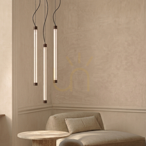 TRANG 100 brun LED 3000K taklampa small 9