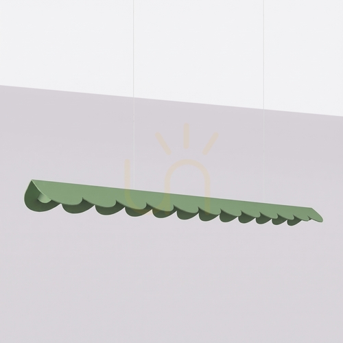 Kontrollera BISCUIT 130 sage LED 4000K taklampa