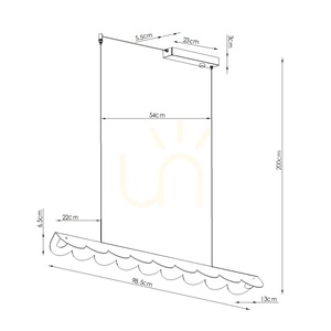 BISCUIT 100 sage LED 3000K taklampa small 9