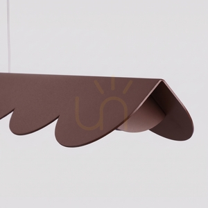 BISCUIT 100 brun LED 3000K pendellampa small 6