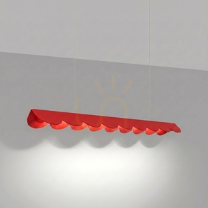 BISCUIT 100 röd LED 4000K taklampa small 2
