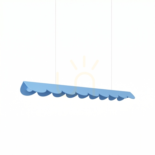 Kontrollera BISCUIT 100 blå LED 4000K taklampa.