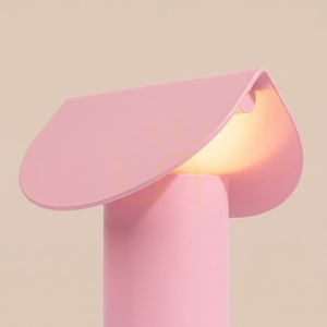 BISCUIT rosa LED skrivbordslampa 3000K small 5
