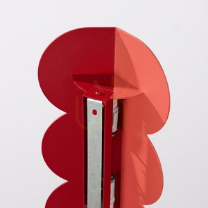 BISCUIT vägglampa röd small 7