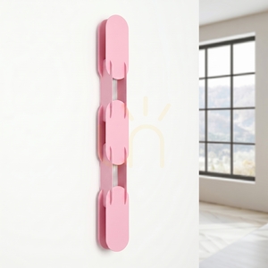 CHAIN 91 vägglampa rosa LED 3000K small 1