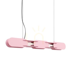 CHAIN 91 rosa LED 3000K taklampa small 0