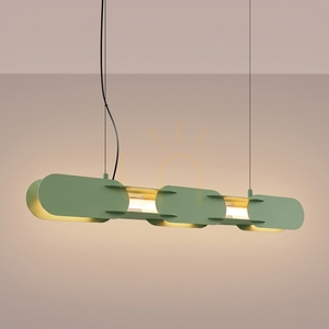 Thoro CHAIN 91 salviagrön LED-pendel 9,75W 1290lm 3000K PUSH-DIMM/DALI TH.790 small 2