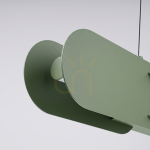 CHAIN 91 taklampa olivgrön LED 3000K small 4