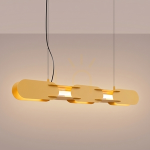 CHAIN 91 gul LED 3000K taklampa small 2