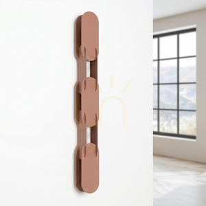 CHAIN 91 mocca LED-vägglampa 4000K small 1